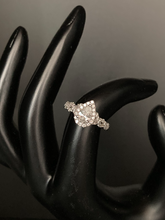 Load image into Gallery viewer, Diamond Ring and Band
