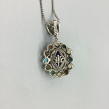 Load image into Gallery viewer, Sterling Silver Gemstone Necklace