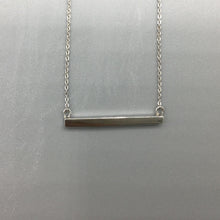 Load image into Gallery viewer, Diamond Bar Necklace