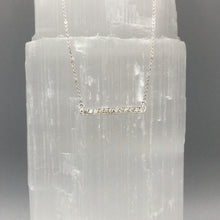 Load image into Gallery viewer, Diamond Bar Necklace