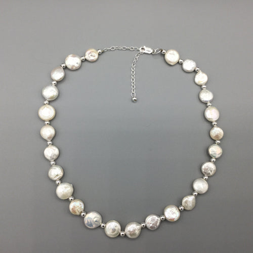 Coin Pearl Necklace