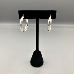 Classic Sterling Silver Hoop Earrings