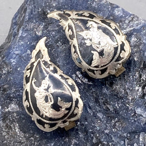 Antique Siamese Earrings