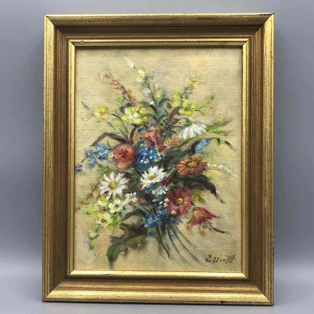 Flower Painting-Oil on Canvas- Original Artwork