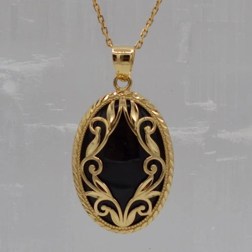 Black Onyx Necklace