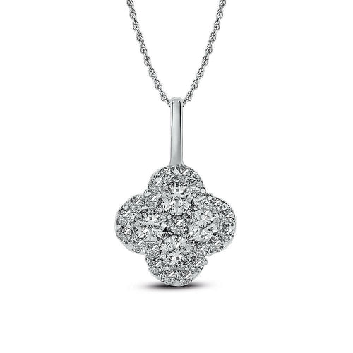 Diamond Clover Necklace