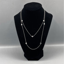 Load image into Gallery viewer, Heart Station Necklace